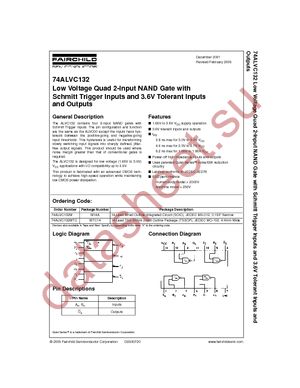 74ALVC132MTC datasheet  